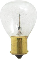 Value Collection - 24.242 Watt, 6.2 Volt, Incandescent Miniature & Specialty RP11 Lamp - Bayonet Base, 5 to 49 Equivalent Range, Warm (1,000 to 3,000), Dimmable, 2-1/4" OAL - All Tool & Supply