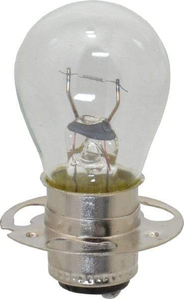 Value Collection - 18 Watt, 6.5 Volt, Incandescent Miniature & Specialty S8 Lamp - Double Contact Prefocus Base, 5 to 49 Equivalent Range, Warm (1,000 to 3,000), Dimmable, 2" OAL - All Tool & Supply