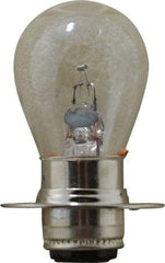 Value Collection - 18 Watt, 6.5 Volt, Incandescent Miniature & Specialty S8 Lamp - Double Contact Prefocus Base, 5 to 49 Equivalent Range, Warm (1,000 to 3,000), Dimmable, 2" OAL - All Tool & Supply