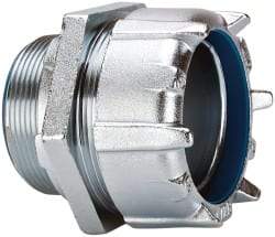 Thomas & Betts - 3" Trade, Steel Threaded Straight Liquidtight Conduit Connector - Insulated - All Tool & Supply