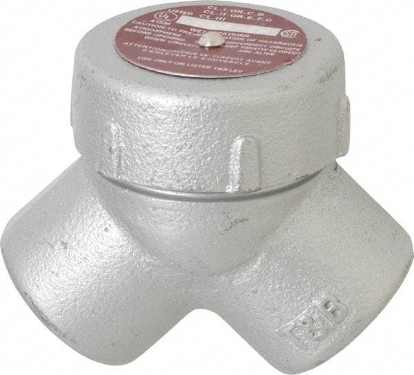 Thomas & Betts - 1" Trade, Iron Threaded Angled Rigid/Intermediate (IMC) Conduit Elbow - Noninsulated - All Tool & Supply