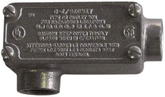 O-Z/Gedney - LR Body, 1/2" Trade, Rigid Malleable Iron Conduit Body - Rectangle, 3.69" OAL, Hazardous Locations - All Tool & Supply