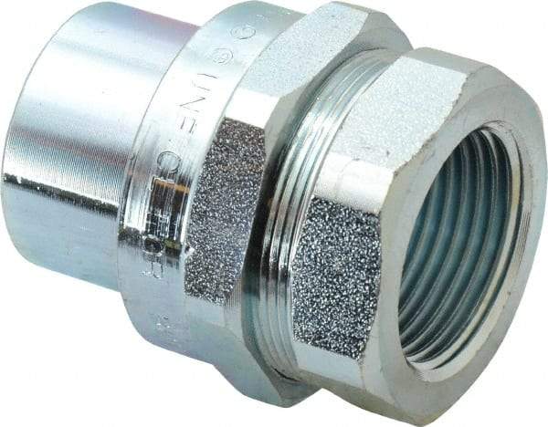 Thomas & Betts - 1" Trade, Steel Threaded Straight Rigid/Intermediate (IMC) Conduit Female Union - Noninsulated - All Tool & Supply