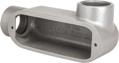 Hubbell Killark - Form 35, LR Body, 1-1/2" Trade, IMC, Rigid Malleable Iron Conduit Body - Oval, 8-1/8" OAL, 31 cc Capacity, Hazardous & Wet Locations - All Tool & Supply