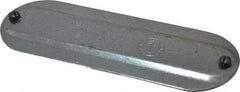 Hubbell Killark - 1-1/4" & 1-1/2" Trade, Steel Conduit Body Cover Plate - Use with Form 35 Conduit Bodies, Form 85 Conduit Bodies - All Tool & Supply