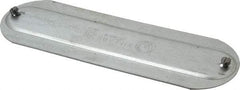 Hubbell Killark - 2" Trade, Steel Conduit Body Cover Plate - Use with Form 35 Conduit Bodies, Form 85 Conduit Bodies - All Tool & Supply