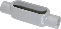 Hubbell Killark - Form 7, C Body, 1/2" Trade, IMC, Rigid Iron Conduit Body - Oval, 5-1/2" OAL, 4 cc Capacity, Gray, Hazardous & Wet Locations - All Tool & Supply