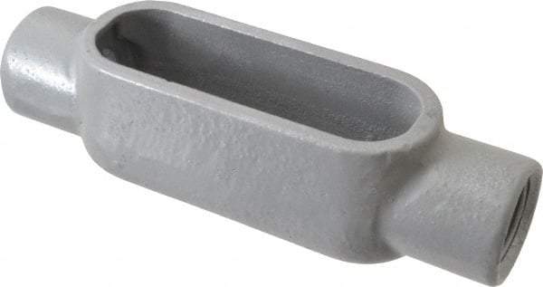 Hubbell Killark - Form 7, C Body, 3/4" Trade, IMC, Rigid Iron Conduit Body - Oval, 6-3/16" OAL, 7 cc Capacity, Gray, Hazardous & Wet Locations - All Tool & Supply