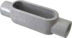 Hubbell Killark - Form 7, C Body, 3/4" Trade, IMC, Rigid Iron Conduit Body - Oval, 6-3/16" OAL, 7 cc Capacity, Gray, Hazardous & Wet Locations - All Tool & Supply