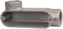 Hubbell Killark - LL Body, 1" Trade, EMT Aluminum Conduit Body - Oval, 5-15/16" OAL, Dry Locations - All Tool & Supply