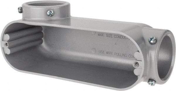 Hubbell Killark - LL Body, 2" Trade, EMT Aluminum Conduit Body - Oval, 9-7/32" OAL, Dry Locations - All Tool & Supply