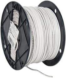 Southwire - THHN/THWN, 14 AWG, 15 Amp, 500' Long, Solid Core, 1 Strand Building Wire - White, Thermoplastic Insulation - All Tool & Supply