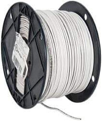 Southwire - THHN/THWN, 14 AWG, 15 Amp, 500' Long, Solid Core, 1 Strand Building Wire - White, Thermoplastic Insulation - All Tool & Supply