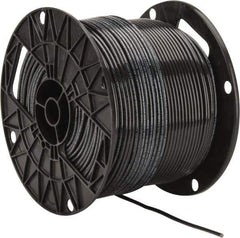 Southwire - THHN/THWN, 12 AWG, 20 Amp, 500' Long, Solid Core, 1 Strand Building Wire - Black, Thermoplastic Insulation - All Tool & Supply