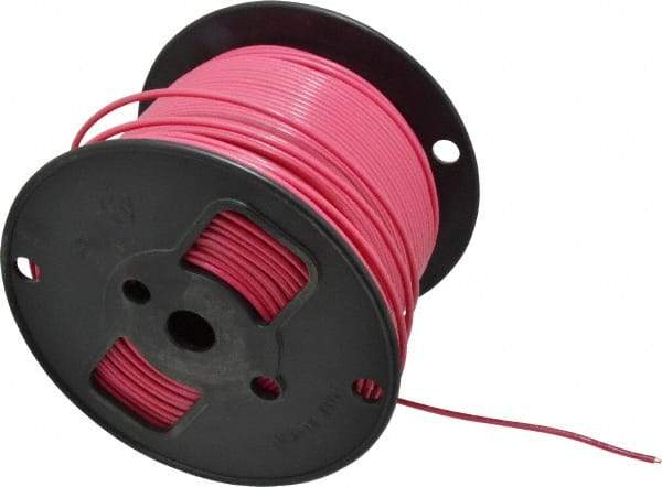 Southwire - THHN/THWN, 12 AWG, 20 Amp, 500' Long, Solid Core, 1 Strand Building Wire - Red, Thermoplastic Insulation - All Tool & Supply