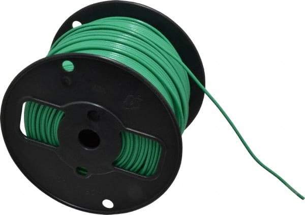 Southwire - THHN/THWN, 12 AWG, 20 Amp, 500' Long, Solid Core, 1 Strand Building Wire - Green, Thermoplastic Insulation - All Tool & Supply