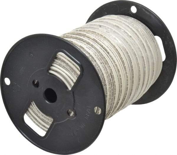 Southwire - THHN/THWN, 10 AWG, 30 Amp, 500' Long, Solid Core, 1 Strand Building Wire - White, Thermoplastic Insulation - All Tool & Supply