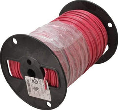 Southwire - THHN/THWN, 10 AWG, 30 Amp, 500' Long, Solid Core, 1 Strand Building Wire - Red, Thermoplastic Insulation - All Tool & Supply