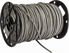 Southwire - THHN/THWN, 10 AWG, 30 Amp, 500' Long, Solid Core, 1 Strand Building Wire - Gray, Thermoplastic Insulation - All Tool & Supply