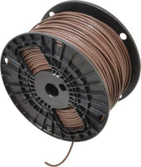 Southwire - THHN/THWN, 14 AWG, 15 Amp, 500' Long, Stranded Core, 19 Strand Building Wire - Brown, Thermoplastic Insulation - All Tool & Supply