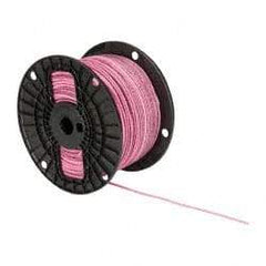 Southwire - THHN/THWN, 14 AWG, 15 Amp, 500' Long, Stranded Core, 19 Strand Building Wire - Pink, Thermoplastic Insulation - All Tool & Supply