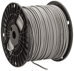 Southwire - THHN/THWN, 12 AWG, 20 Amp, 500' Long, Stranded Core, 19 Strand Building Wire - Gray, Thermoplastic Insulation - All Tool & Supply