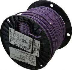 Southwire - THHN/THWN, 12 AWG, 20 Amp, 500' Long, Stranded Core, 19 Strand Building Wire - Purple, Thermoplastic Insulation - All Tool & Supply