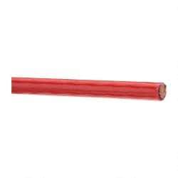 Southwire - THHN/THWN, 6 AWG, 55 Amp, 500' Long, Stranded Core, 19 Strand Building Wire - Red, Thermoplastic Insulation - All Tool & Supply