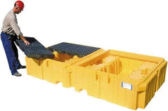 UltraTech - 535 Gallon Sump, IBC Pallet - 125 Inch Long x 62 Inch Wide x 22 Inch High, 2 Totes - All Tool & Supply