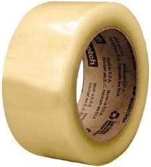 3M - 3" x 1,000 Yd Clear Rubber Adhesive Sealing Tape - Polypropylene Film Backing, 2.6 mil Thick, 60 Lb Tensile Strength, Series 3073 - All Tool & Supply