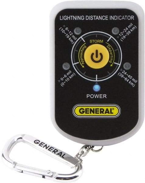 General - Weather Detectors & Alarms Type: Lightning Detector Range (Miles): 40 - All Tool & Supply