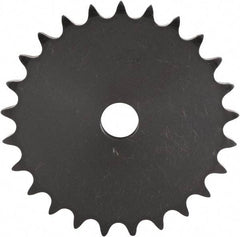 U.S. Tsubaki - 35 Teeth, 1" Chain Pitch, Chain Size 80, "A" Plate Roller Chain Sprocket - 1-3/16" Bore Diam, 11-5/32" Pitch Diam, 11.71" Outside Diam - All Tool & Supply