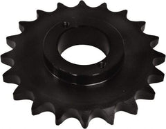 U.S. Tsubaki - 32 Teeth, 3/4" Chain Pitch, Chain Size 60, Split Taper Sprocket - 7.652" Pitch Diam, 7.83" Outside Diam - All Tool & Supply