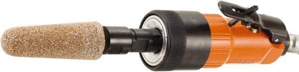 Dotco - 6mm Collet, Straight Handle, Air Straight Die Grinder - 18,000 RPM, Front Exhaust, 38 CFM, 0.9 hp, 90 psi, 6.3mm Inlet - All Tool & Supply