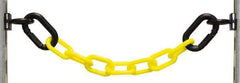 PRO-SAFE - 10' Long Polyethylene Carabiner Loading Dock Kit - Yellow, Black - All Tool & Supply