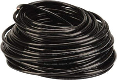 Southwire - THHN/THWN, 6 AWG, 55 Amp, 100' Long, Stranded Core, 19 Strand Building Wire - Black, Thermoplastic Insulation - All Tool & Supply