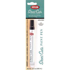 Krylon - 0.33 oz Black Gloss Finish Paint Pen - Pen, Direct to Metal, 565 gL VOC Compliance - All Tool & Supply