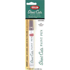 Krylon - 0.33 oz Chrome Metallic Finish Paint Pen - Pen, Direct to Metal, 742 gL VOC Compliance - All Tool & Supply