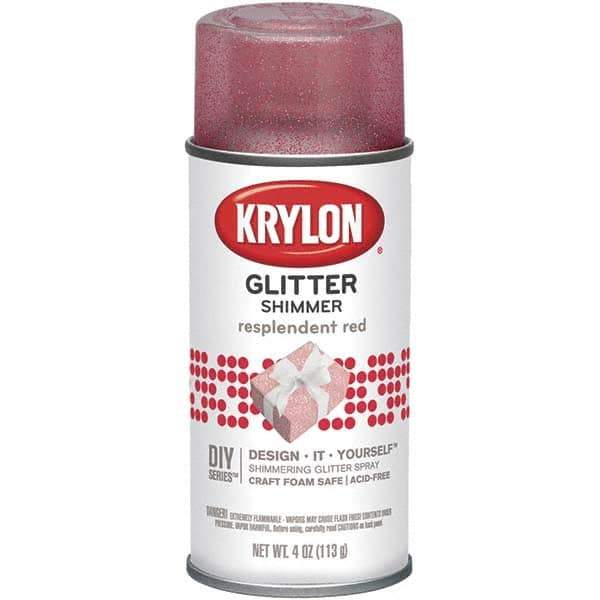 Krylon - Resplendent Red, Gloss, Craft Paint Spray Paint - 4 oz Container - All Tool & Supply