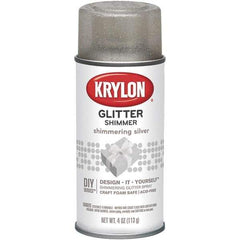 Krylon - Shimmering Silver, Glitter, Craft Paint Spray Paint - 4 oz Container - All Tool & Supply