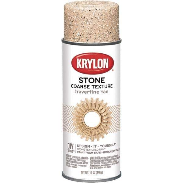 Krylon - Travertine Tan, Textured, Craft Paint Spray Paint - 12 oz Container - All Tool & Supply