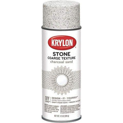 Krylon - Charcoal Sand, Textured, Craft Paint Spray Paint - 12 oz Container - All Tool & Supply