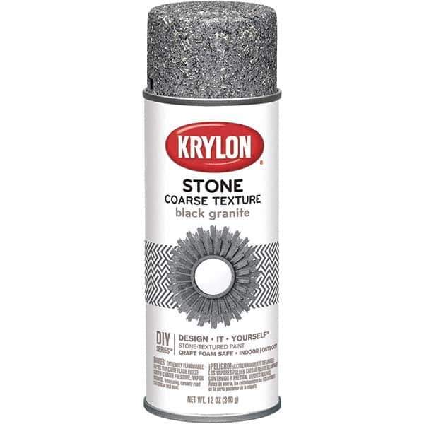 Krylon - Black Granite, Textured, Craft Paint Spray Paint - 12 oz Container - All Tool & Supply