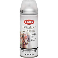 Krylon - Clear, Matte, UV Resistant Spray Paint - 11 oz Container - All Tool & Supply