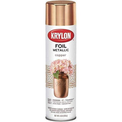 Krylon - Copper Foil (Color), Gloss, Metallic Spray Paint - 8 oz Container - All Tool & Supply