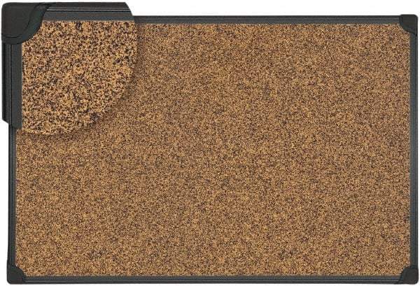 UNIVERSAL - 24" Wide x 18" High Cork Bulletin Bar - Natural (Color) - All Tool & Supply