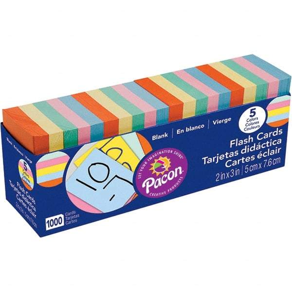 Pacon - 1,000 Blank Flash Cards - 2 x 3" - All Tool & Supply