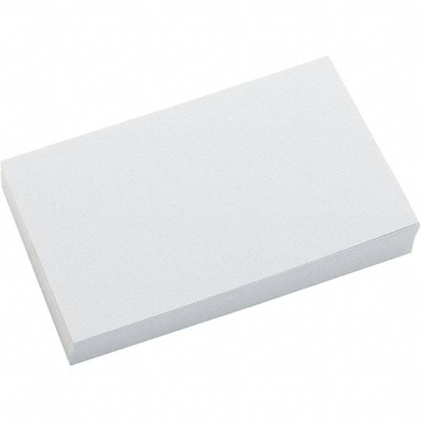 UNIVERSAL - 100 Index Cards - 3 x 5" - All Tool & Supply