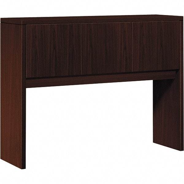 Hon - 48" Long x 37.13" High x 14.63" Deep, Kneespace Credenza - Mahogany (Color), Woodgrain Laminate - All Tool & Supply