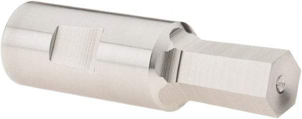 Hassay-Savage - 5/16" Hexagon Rotary Broach - 1/2" Depth of Cut, 1/2" Shank - All Tool & Supply